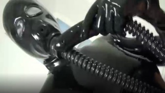 Bdsmu beauty submits with passion as hands roam under tight restraint